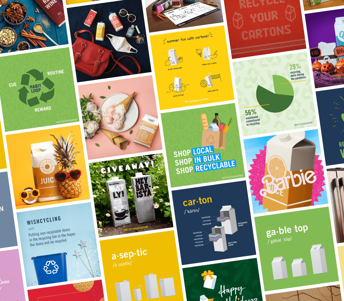 sample of social graphics