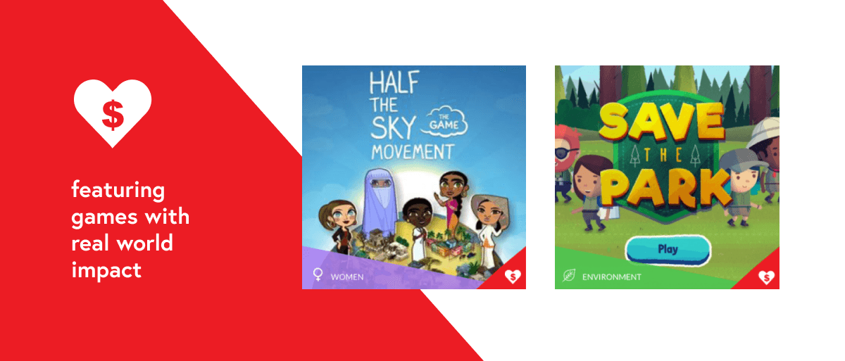 icon representing games with real world impact